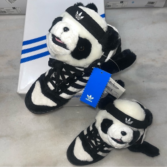 JS Panda Bear Jeremy Scott X Adidas Originals Men’s 8.5 - Picture 2 of 14